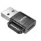 Átalakító adapter / USB A-ból USB C / Hoco UA31D 3A, fekete