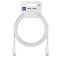 Blue Star USB-C - USB-C 60W-os gyorstöltő kábel - 1 méter, fehér