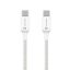 Tactical USB-C - USB-C 60W-os gyorstöltő kábel - 1 méter, fehér
