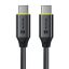 Tactical USB-C - USB-C 100W-os gyorstöltő kábel - 1 méter, fekete