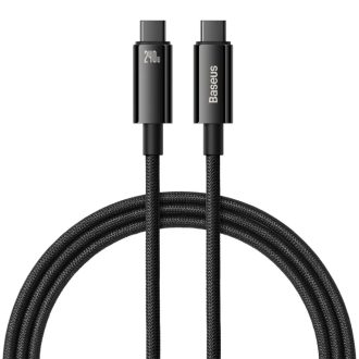   Baseus USB-C - USB-C 240W-os gyorstöltő kábel - 1 méter, fekete