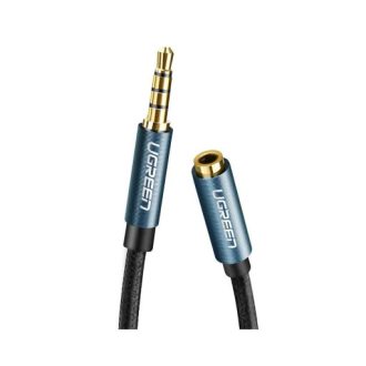 Ugreen - AUX audio adapter mini jack 3.5mm kék - 1 méter
