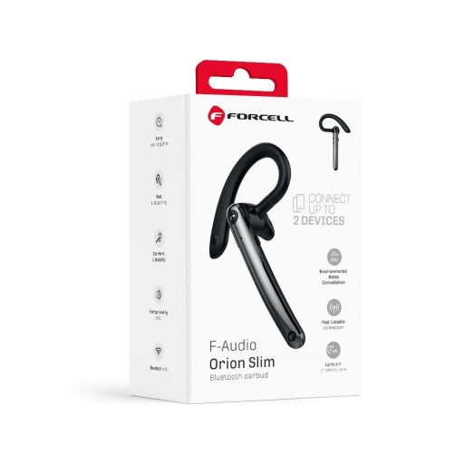FORCELL Orion Slim - MONO bluetooth headset - Fekete