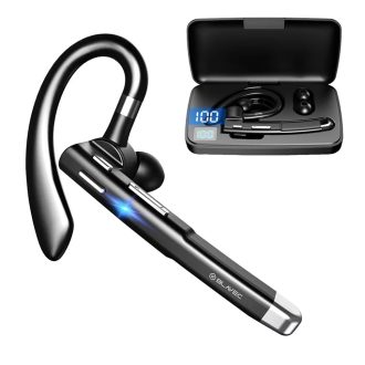   BLAVEC Discover 55 - MONO bluetooth headset + power bank - Fekete