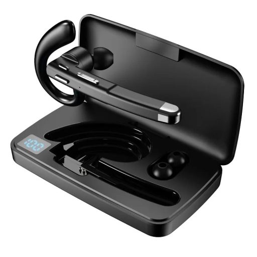 BLAVEC Discover 55 - MONO bluetooth headset + power bank - Fekete