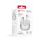 FORCELL - Pulse Pro ANC + ENC - vezeték nélküli bluetooth fülhallgató, ezüst