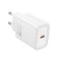 Hoco USB-C 20W-os GaN hálózati gyorstöltő - fehér