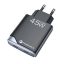 Forcell 2xUSB-C 45W-os GaN3 ultravékony hálózati gyorstöltő - fekete