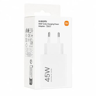 Xiaomi USB-A 45W-os hálózati gyorstöltő - fehér