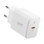 Spigen USB-C 20W-os GaN hálózati gyorstöltő - fehér