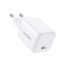 Ugreen USB-C 20W-os GaN hálózati gyorstöltő - fehér