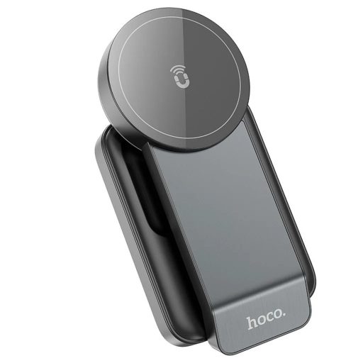 HOCO CQ3 - 15W-os MagSafe kompatibilis vezeték nélküli töltő 3 az 1-ben, fekete