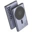 Power bank - Hoco Q32 MagSafe kompatibilis 5000 mAh QC PD 20W, fém szürke 