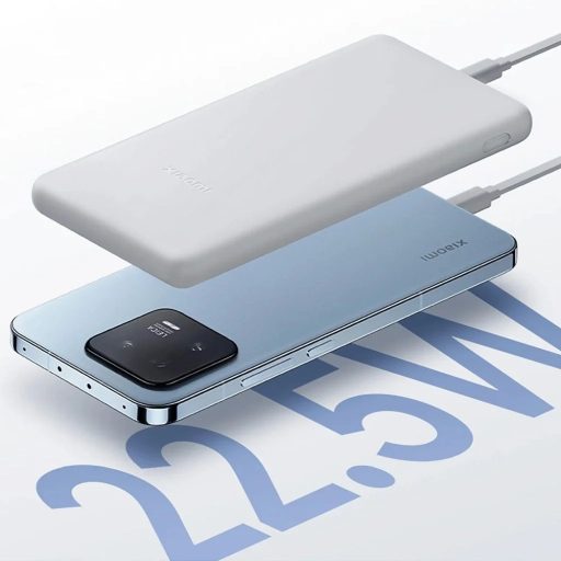 Power bank - XIAOMI 10000 mAh 22.5W, fehér
