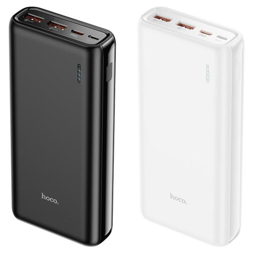 Power bank / külső akkumulátor - HOCO J80A - 20000 mAh, PD 20W, fehér