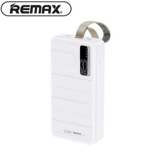   Power bank / külső akkumulátor - REMAX - 30000 mAh, PD20W + QC22.5W PD+QC GYORSTÖLTŐS, fehér