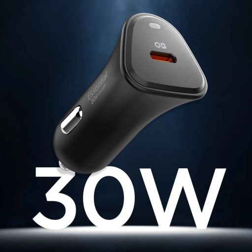 30W-os autós töltő - SPIGEN Essential USB C