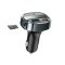 FM transmitter és töltő - Hoco E70 fekete - 2 x USB A + 1 x USB C, QC3.0 PD, 18W+30W