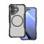 iPhone 17e / 16e Defender Carbon Mag ütésálló MagSafe kompatibilis tok fekete