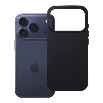iPhone 17 Pro 6,3" FORCELL SILICONE tok, FEKETE