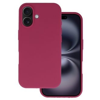 iPhone 16 - Silicone Lite tok - Málna