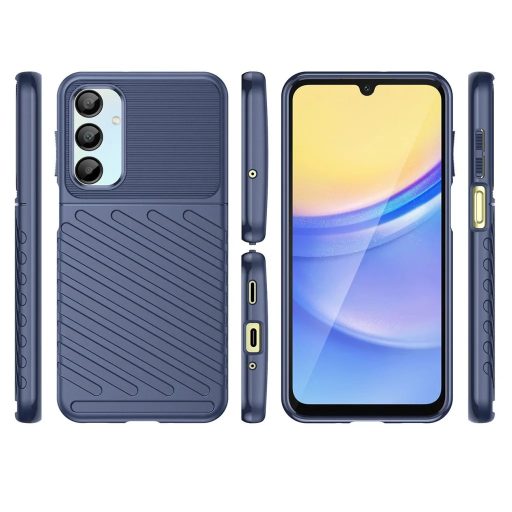 Samsung Galaxy A56 5G - THUNDER páncéltok, kék