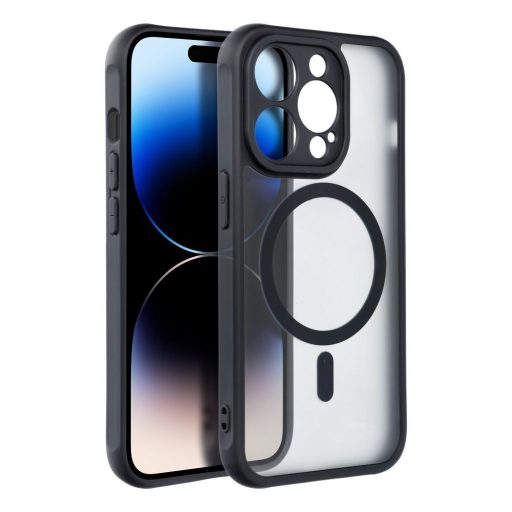 Samsung Galaxy A56 5G - FULL MATTE MAG kemény hátlap tok, MagSafe, fekete