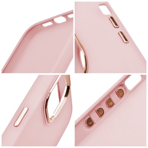 Samsung S26 Plus FRAME tok, púderrózsaszín