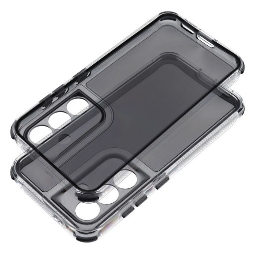 Samsung Galaxy S25 FE - MATRIX CLEAR tok, átlátszó / fekete