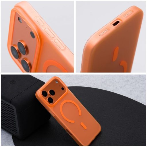 Samsung Galaxy S25 FE - GO ORANGE kemény hátlap tok, MagSafe, narancssárga