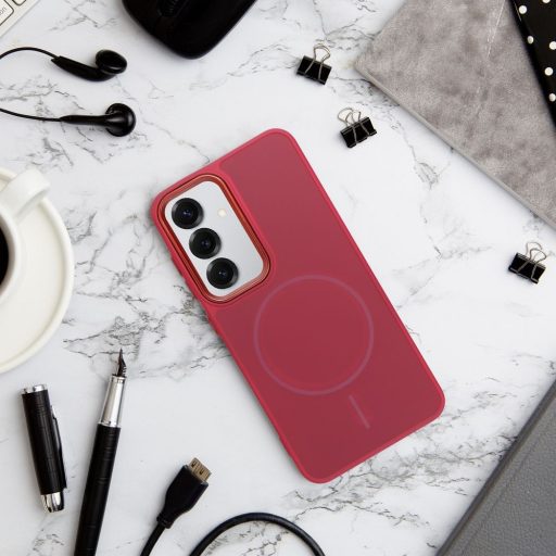Samsung Galaxy S25 FE - Frame Mag tok, MagSafe, magenta