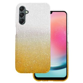 Samsung Galaxy A34 5G - Bling flitteres tok, ezüst/arany