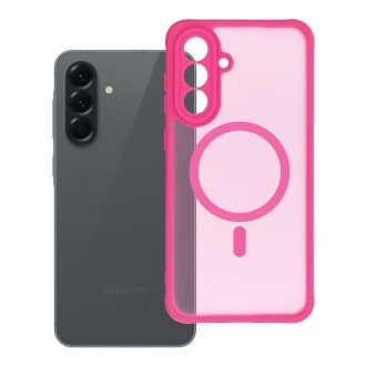   Samsung Galaxy A56 5G - FULL MATTE MAG kemény hátlap tok, MagSafe, rózsaszín