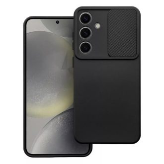 Samsung Galaxy S24 Plus - SLIDE tok, kameravédő, fekete