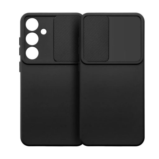 Samsung Galaxy S24 Plus - SLIDE tok, kameravédő, fekete