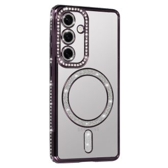 Samsung Galaxy S25 BLING MagSafe tok, LILA