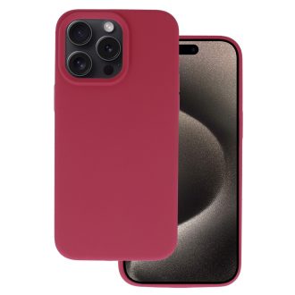 Samsung S25 - Silicone Lite tok - Burgundi