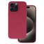 Samsung S25 - Silicone Lite tok - Burgundi