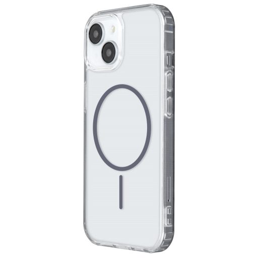 Samsung Galaxy S25 Ultra - Thin Mag Anti Shock tok, MagSafe, átlátszó / szürke