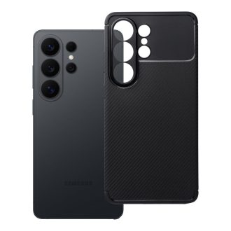   Samsung Galaxy S26 Ultra CARBON PRÉMIUM szilikon tok, fekete
