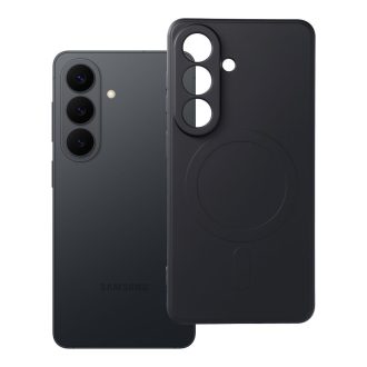 Samsung A16 SILICONE MAG tok, MagSafe, fekete