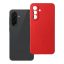 Samsung A16 SILICONE MAG tok, MagSafe, piros
