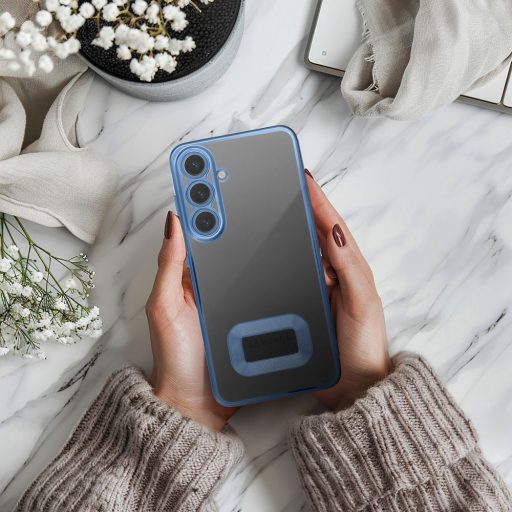 Samsung Galaxy A15 - GLAM tok, kameravédővel, kék