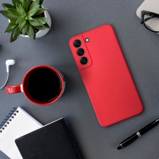 Samsung A15 - Forcell SOFT tok - Piros