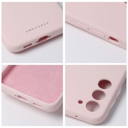 Samsung Galaxy A14 - Roar CLOUD SKIN tok, kameravédő, rózsaszín