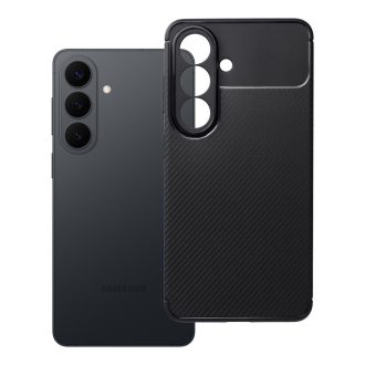   Samsung Galaxy A06 4G - Techsuit CarbonFiber PRÉMIUM szilikon tok, fekete