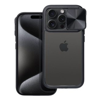 Samsung Galaxy A05s - SLIDER kameravédős tok, fekete