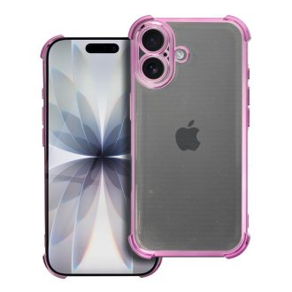iPhone 16 Plus - AntiShock ELECTRO szilikon tok, lila