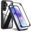 iPhone 15 - TECHSUIT ColorVerse 360 tok + képernyővédő, átlátszó / fekete