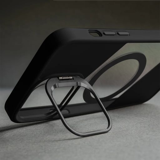 iPhone 15 FUSION MagSafe tok, átlátszó / fekete